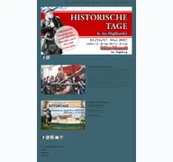 Kleine Seitenvorschau von historischer-markt-scherneck.de