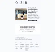 Kleine Seitenvorschau von orthozentrum-bielefeld.de