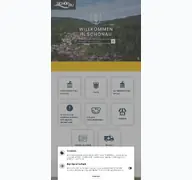 Kleine Seitenvorschau von stadt-schoenau.de