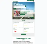 Kleine Seitenvorschau von schienenjobs.de