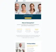 Kleine Seitenvorschau von osteopathie-nelles.de
