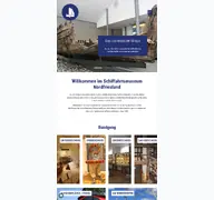Kleine Seitenvorschau von schiffahrtsmuseum-nf.de