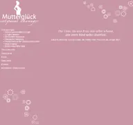 Kleine Seitenvorschau von xn--mutterglck-ac-3ob.de