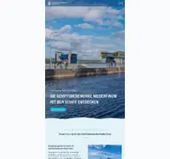 Kleine Seitenvorschau von schifffahrt-niederfinow.de