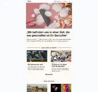 Kleine Seitenvorschau von fluter.de