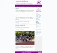 Kleine Seitenvorschau von laufspass.swsende.de