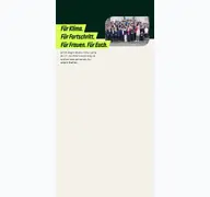 Kleine Seitenvorschau von gruene-bundestag.de