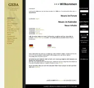 Kleine Seitenvorschau von geba-online.de