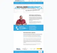 Kleine Seitenvorschau von schildermanufakt.de