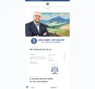 Kleine Seitenvorschau von schmitt-hoff.de