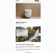 Kleine Seitenvorschau von geberit-aquaclean.de