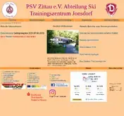 Kleine Seitenvorschau von psv-zittau.de