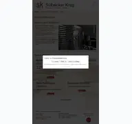 Kleine Seitenvorschau von suelbeckerkrug.de