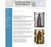Kleine Seitenvorschau von gebetsstaette-heroldsbach.de
