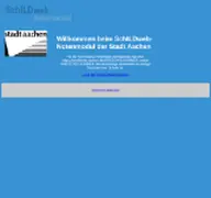 Kleine Seitenvorschau von schildweb.aachen.de
