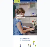 Kleine Seitenvorschau von familienservice-wolfsburg.de