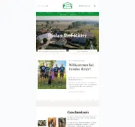 Kleine Seitenvorschau von familieritter-biolandhof.de