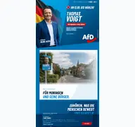Kleine Seitenvorschau von voigt-afd.de