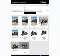 Kleine Seitenvorschau von gebrauchtfahrzeuge.bmw-motorrad.de