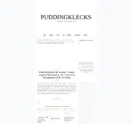 Kleine Seitenvorschau von puddingklecks.de