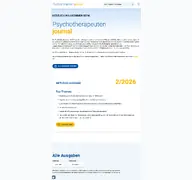 Kleine Seitenvorschau von psychotherapeutenjournal.de
