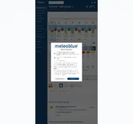 Kleine Seitenvorschau von meteoblue.com