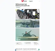 Kleine Seitenvorschau von gebrauchtrad24.de