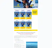 Kleine Seitenvorschau von skydive-nuggets.de