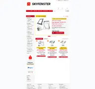 Kleine Seitenvorschau von skyfenster.de