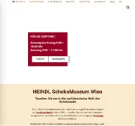 Kleine Seitenvorschau von schokomuseum.at
