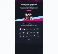 Kleine Seitenvorschau von magentasport.de