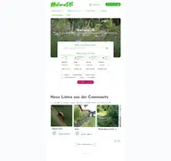 Kleine Seitenvorschau von naturadb.de