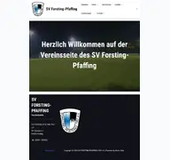 Kleine Seitenvorschau von sv-forsting.de