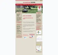 Kleine Seitenvorschau von gedern.de