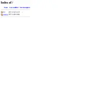 Kleine Seitenvorschau von xmlsoft.org