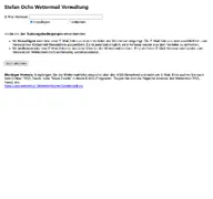 Kleine Seitenvorschau von abo.wettermail.de