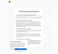 Kleine Seitenvorschau von abmeldungszentrale.de