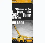 Kleine Seitenvorschau von abschleppdienst-heinrich.de