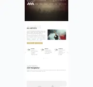 Kleine Seitenvorschau von accessallartists.de