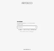 Kleine Seitenvorschau von account.artdeco.de