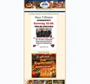 Kleine Seitenvorschau von haus-tillmann.de