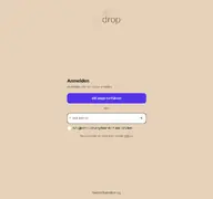 Kleine Seitenvorschau von account.bedrop.de