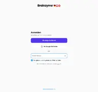 Kleine Seitenvorschau von account.brainzyme.de