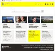 Kleine Seitenvorschau von service-bw.de