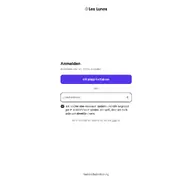 Kleine Seitenvorschau von account.leslunes.de