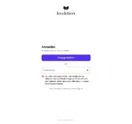 Kleine Seitenvorschau von account.loveletters-bookshop.de