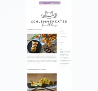 Kleine Seitenvorschau von schlemmerkatze.de