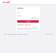Kleine Seitenvorschau von account.weneed.ch