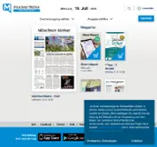 Kleine Seitenvorschau von abo.merkur.de