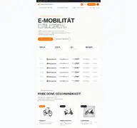 Kleine Seitenvorschau von orangebike24.de